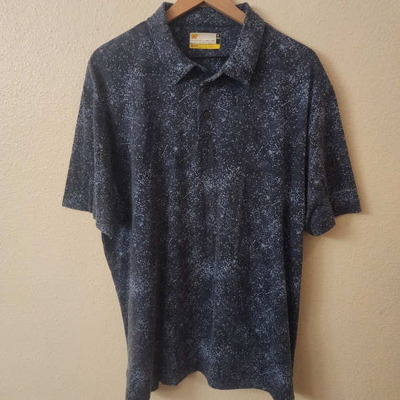 Jack Nicklaus Perry Ellis Recycled Plastic Golf Polo Shirt Mens XL - Picture 1 of 6
